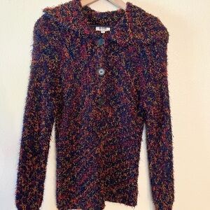 525 America Sweater - Women's Small Red Blue Yellow EUC - Pullover